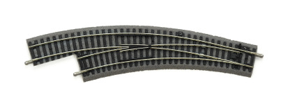 PIKO 55422 - H0 - Bogenweiche mit Bettung, links BWL